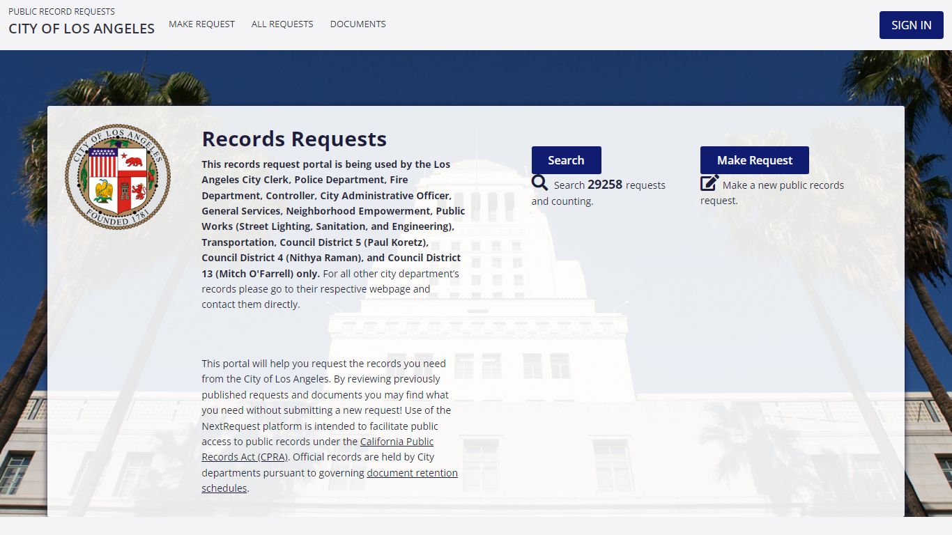 Records RequestsNextRequest - Modern FOIA & Public Records ...